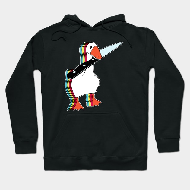 Honk Goose Hoodie by Malakian Art